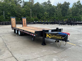 Trailer - 45K GVWR Heavy Equipment Airbrake Flatbed Trailer – 25 ft.