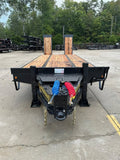 Trailer - 45K GVWR Heavy Equipment Airbrake Flatbed Trailer – 25 ft.