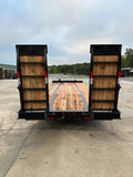 Trailer - 45K GVWR Heavy Equipment Airbrake Flatbed Trailer – 25 ft.