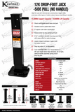 12K Dropfoot Jack (Side pull)
