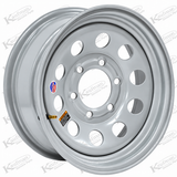 15"x6" 6x5.5" Wheel - Silver Mod