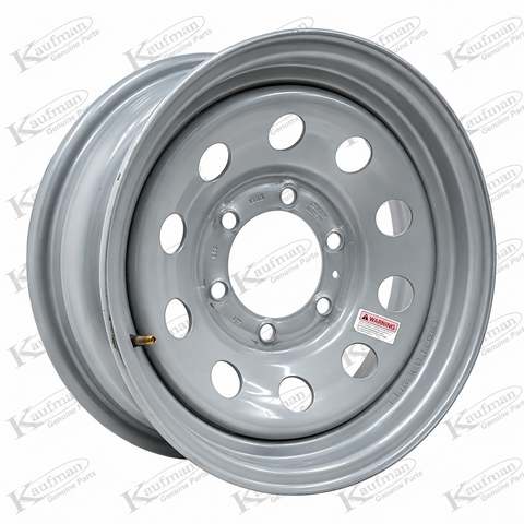 16"x6" 6x5.5" Wheel - 6 Lug Silver Mod