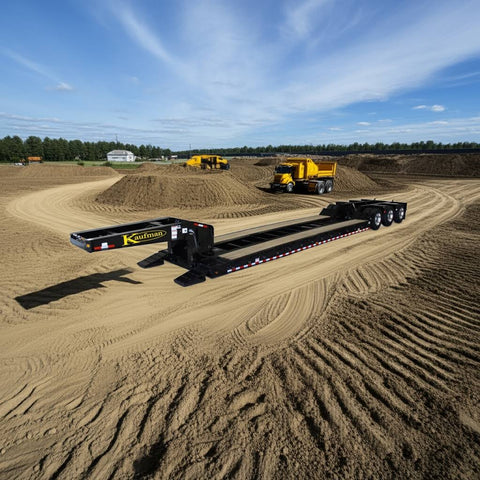 Trailer - 55 Ton Detachable Air Ride Lowboy