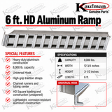 6' HD Aluminum Ramp
