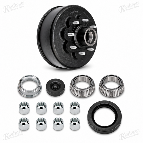 Brake Drum & Hub, 6K/7K Axle
