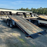 Trailer - 15K Gooseneck Equipment Tilt Trailer - 24`