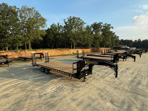 Trailer - 17K Flatbed Gooseneck   - 24'