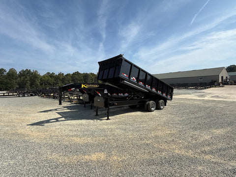 Trailer - 25,000 GVWR Gooseneck Dump Trailer - 20'